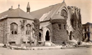 Location of 'Abdu'l-Bahá's first of many public addresses given in California